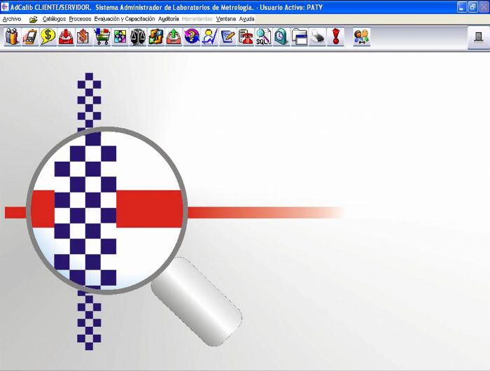 Software de administración de laboratorio de calibración